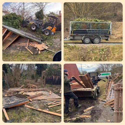 Der Abbruch geht weiter Der Abbruch geht weiter