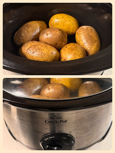 Kartoffeln im Crockpot