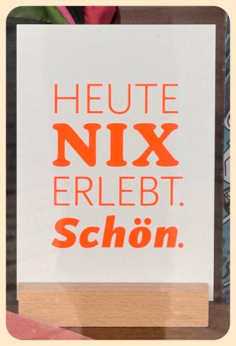 Nix erlebt