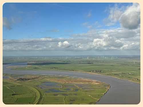 über der Ems bei Leer über der Ems bei Leer