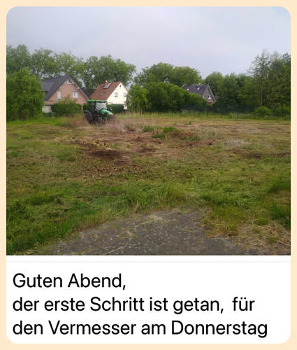 Es geht los