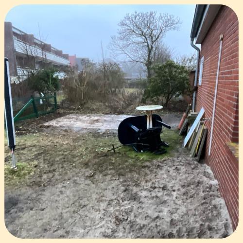 Das Gartenhaus ist weg und der Garten pl&ouml;tzlich doppelt so gro&szlig;