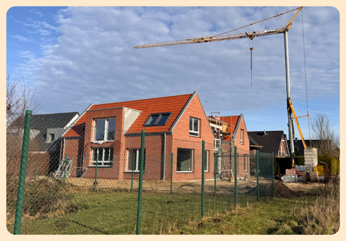 Haus vom Wanderweg aus fotografiert 