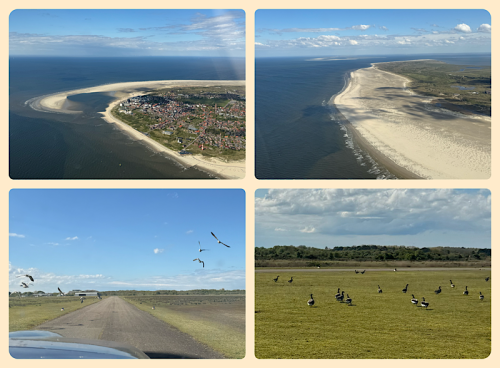 Borkum von oben 