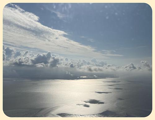 Die Nordsee von oben
