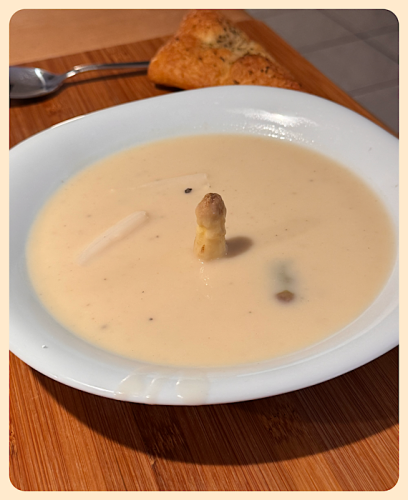Der Spargel macht Zeichen 