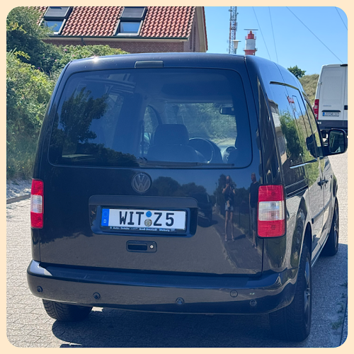 Ein sehr witziges Kennzeichen Ein sehr witziges Kennzeichen
