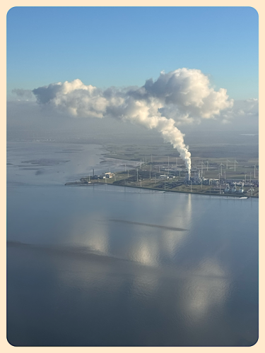 Kraftwerkwolken von nahem