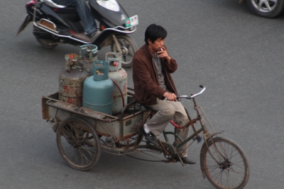 Lastenrad in Xi'an