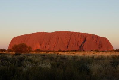 Uluru bei Sonnenaufgang