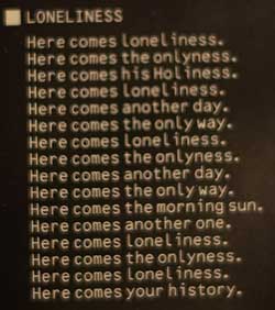 Tuxedomoon - loneliness