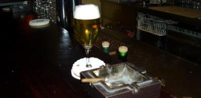 Hier darf geraucht werden (und getrunken und gegessen) !!!