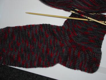 Socke rot 2