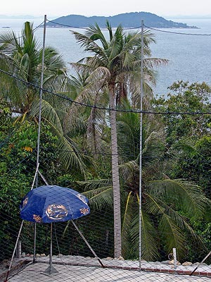 Tennis Court - Pulau Rawa - Malaysia