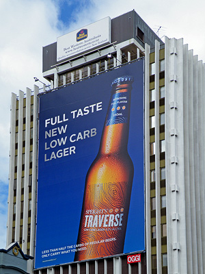 Speight's Traverse - Low Carb Lager - Victoria Street West - Auckland - New Zealand - 23 December 2009 - 16:50