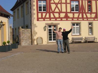 Morgengruß aus dem Schloss