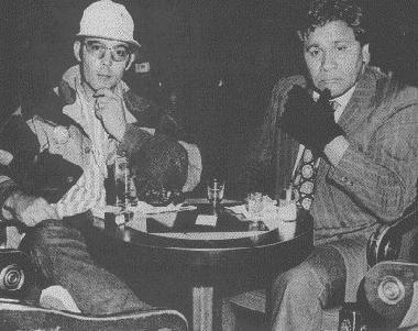 Hunter S. Thompson und Oscar Acosta alias Raoul Duke + Dr. Gonzo (Fear and Loathing in Las Vegas)