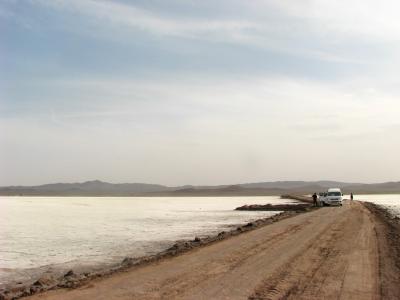 salt lake in Iran