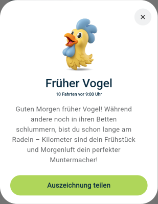 Fr&uuml;her Vogel