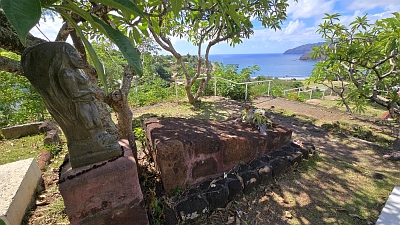 Grab von Paul Gaugin auf dem Calvary - Friedhof , Hiva Oa Marquesas Inseln