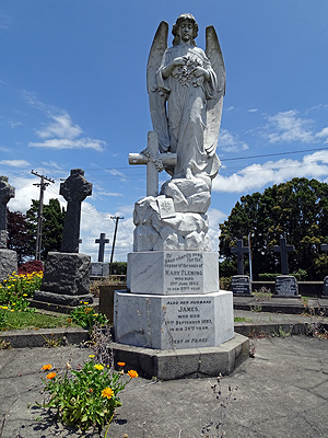 St Patricks Catholic Cemetery - Church Crescent - Panmure - Auckland - New Zealand - 29 December 2014 - 13:08