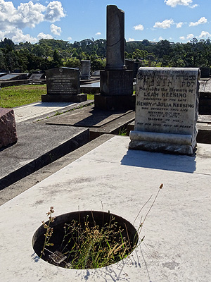 Waikumete Cemetery - Glenview Road - Glen Eden - Auckland - New Zealand - 13 February 2015 - 16:29