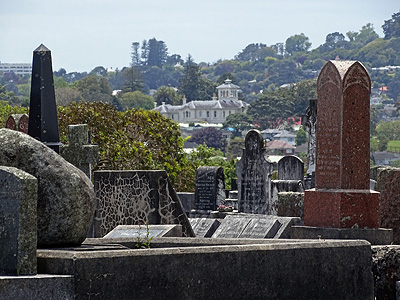 Hillsborough Cemetery - Clifton Road - Auckland - New Zealand - 5 December 2014 - 11:15