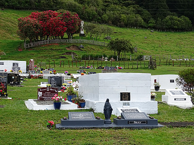 Kauae Cemetery - Henderson Road - Ngongotaha - Rotorua - New Zealand - 12 September 2014 - 14:27