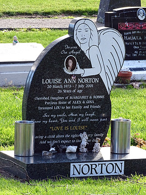Rotorua Cemetery - Sala Street - New Zealand - 12 August 2014 - 16:44