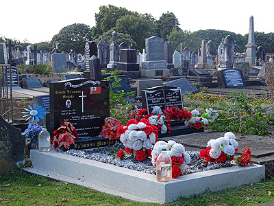 Waikaraka Cemetery - Onehunga - Auckland - New Zealand - 2 March 2015 - 9:07