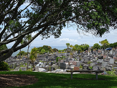 Hillsborough Cemetery - Clifton Road - Auckland - New Zealand - 5 December 2014 - 11:15