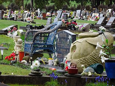 Kauae Cemetery - Henderson Road - Ngongotaha - Rotorua - New Zealand - 12 September 2014 - 15:00