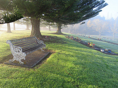 North Shore Memorial Park - Schnapper Rock Road - Albany - Auckland - New Zealand - 13 August 2014 - 8:14