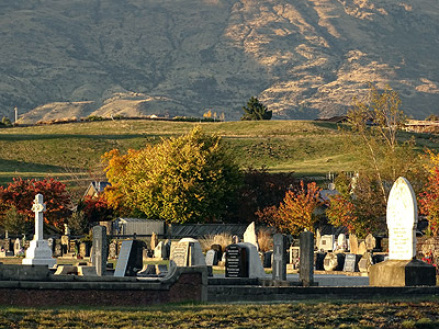 Wanaka Cemetery - Stone Street - New Zealand - 3 May 2015 - 8:08