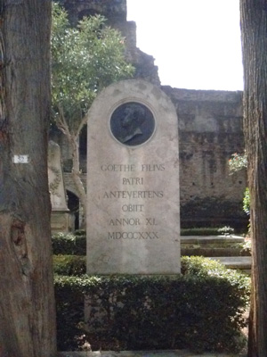 Cimitero Acattolico, Rom.