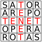 SATOR - Quadrat