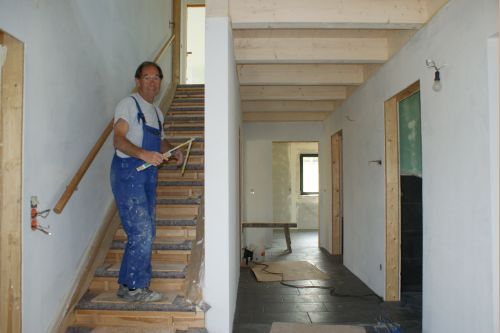 Unser traum baublog naturhausbau 2000 das erdgeschoss ist fertig