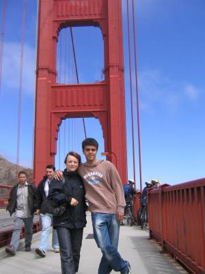 Portraits mit Brücke