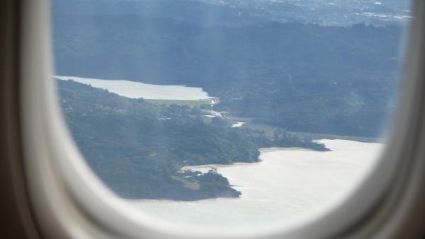Neuseeland, vom Flugzeug aus.