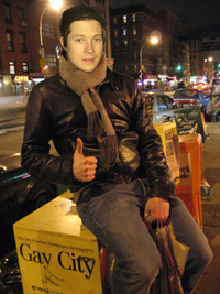 Ein h&uuml;bscher Bursche. 