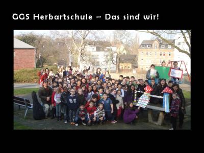 Herbartschule - Powerpointpr&auml;sentation f&uuml;r das Kletterger&uuml;st