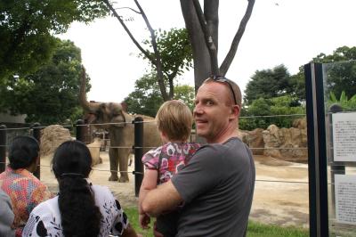Besuch im Ueno-Zoo