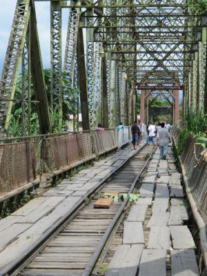 Grenzbruecke Costa Rica / Panama