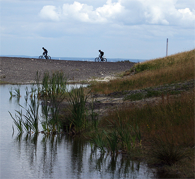 mitten auf der h&ouml;he von oberhausen...
