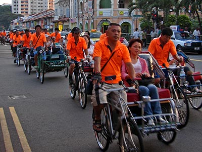 Touristenpedicabs - Serangoon Road - Little India - Singapore - 20070811