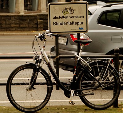 parken verboten