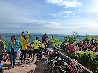 Flèche Allemagne, Zielankunft Wartburg