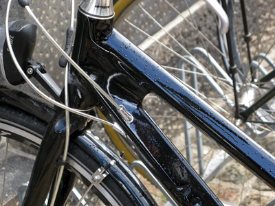 Mit schicker Zuginnenverlegung.