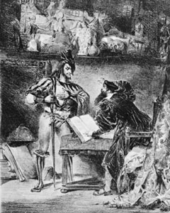 Mephisto und meine Wenigkeit