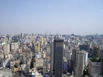Sao Paulo von der Torre Banespa